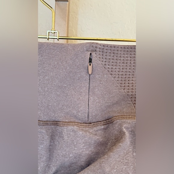 Gymshark Vital Rise Seamless Leggings - Taupe Marl Size M - Picture 9 of 11